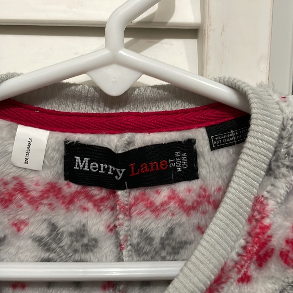 Toddler Winter Fleece Onesie Footless Pajamas - Picture 8 of 9